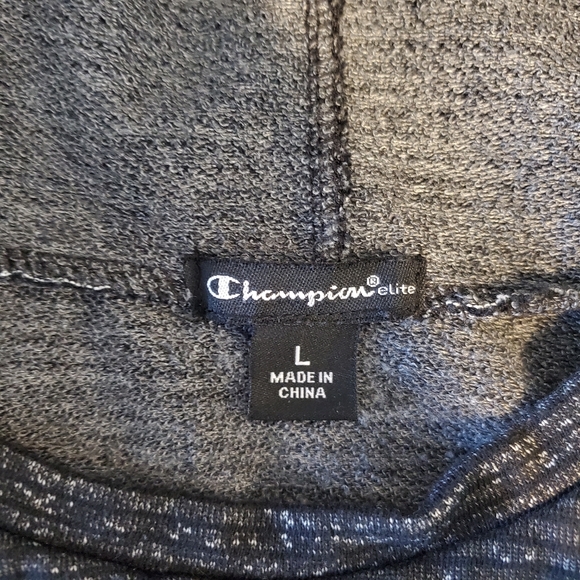 Champion Black Speckled Hoodie - Picture 5 of 7